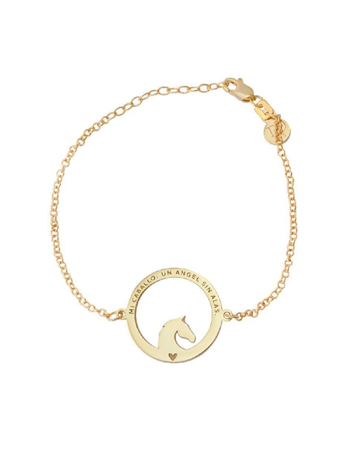 Pulsera Teresa Díaz Joyería Mexicana de plata p 925 Elegancia Equina