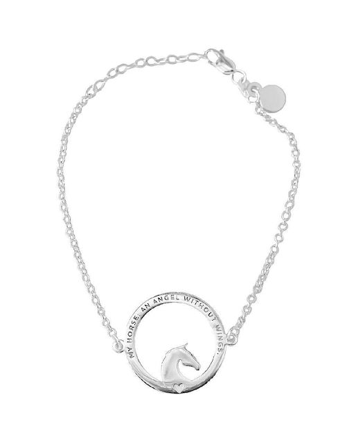 Pulsera Teresa Díaz Joyería Mexicana de plata p 925 Elegancia Equina