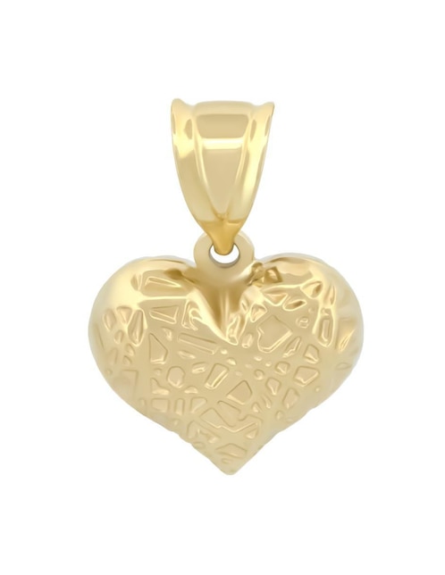 Dije de corazón Casa del Anillo de oro 10 K