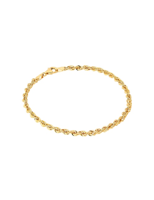 Pulsera de oro 14 K acabado brillante 1