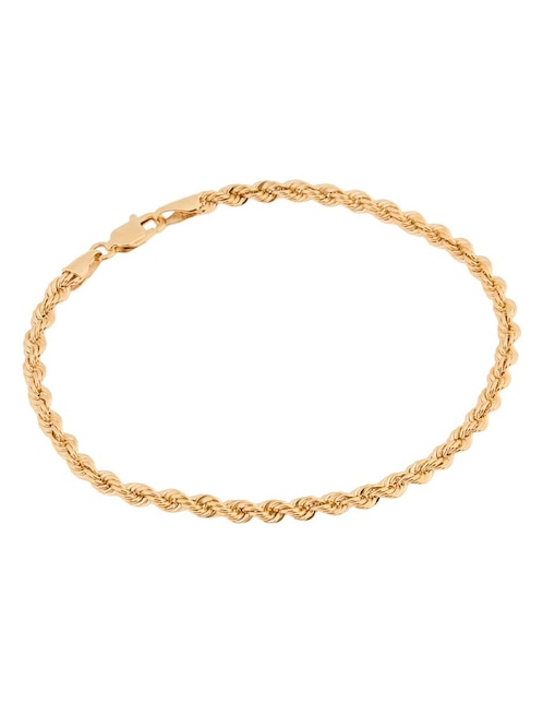 Pulsera de oro 14 K con acabado pulido 1
