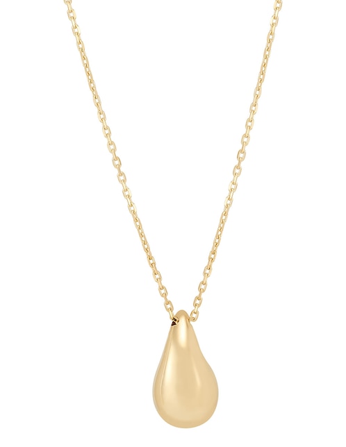Collar de gota de oro 14 K 1