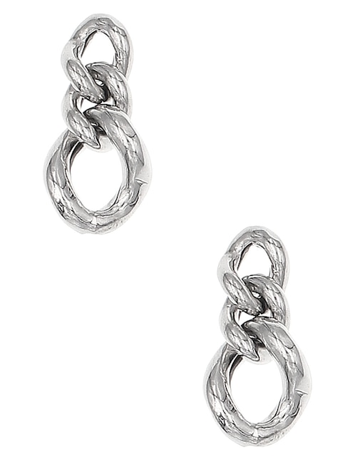 Aretes de plata P 925 con acabado brillante 1