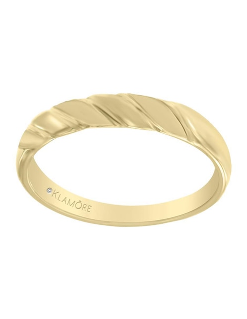 Argolla de oro 14 k Satura 1