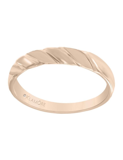 Argolla de oro 14 k Satura 1