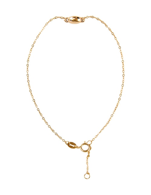 Pulsera de oro 14 K con acabado pulido