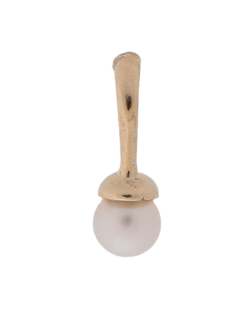 Charm circular de oro amarillo 14 K 1