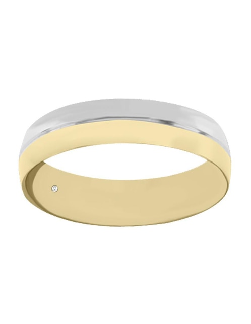 Argolla "de" oro 14 k essenza delfina sin gema