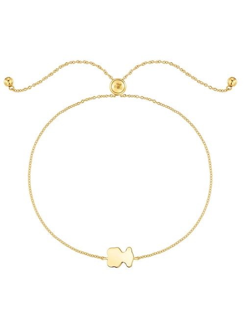 Pulsera Tous de oro 18 K 1950 con acabado liso