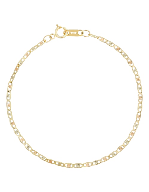 Pulsera D Cadena de oro 14 k