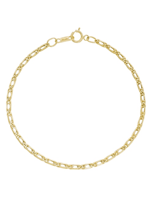 Pulsera de oro 14 K con acabado brillante 1