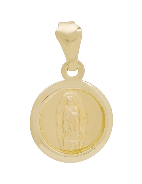 Medalla circular de oro 14 K 1