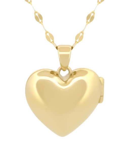 Collar de corazón Casa Del Anillo de oro 10 K