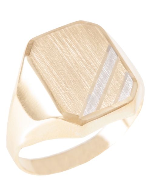 Anillo Sini de oro mate