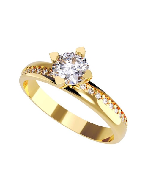 Anillo de compromiso de oro Amore Mio