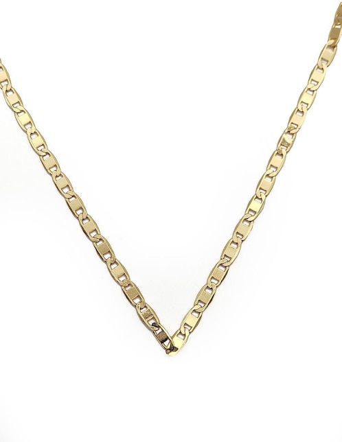 Collar de eslabones Moon Eslabón de oro laminado 10 K