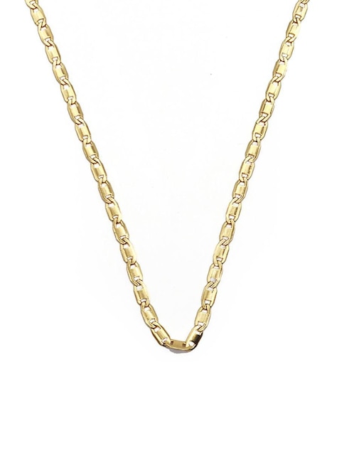Collar Moon Espejo de oro laminado 10 K