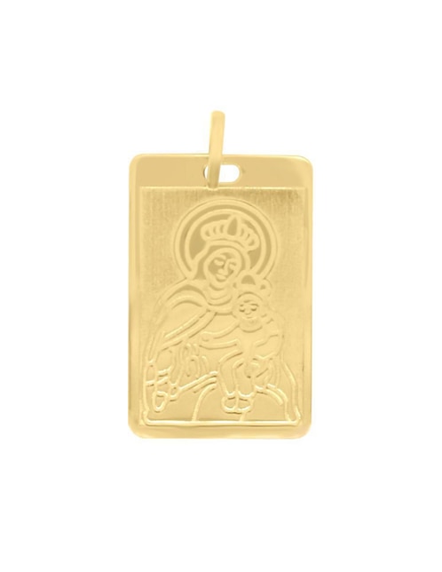 Dije de virgen Fianelli de oro amarillo 14 K