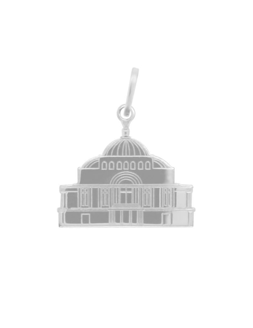 Imagen de producto Dije de figura Fianelli palacio de oro blanco 14 K
