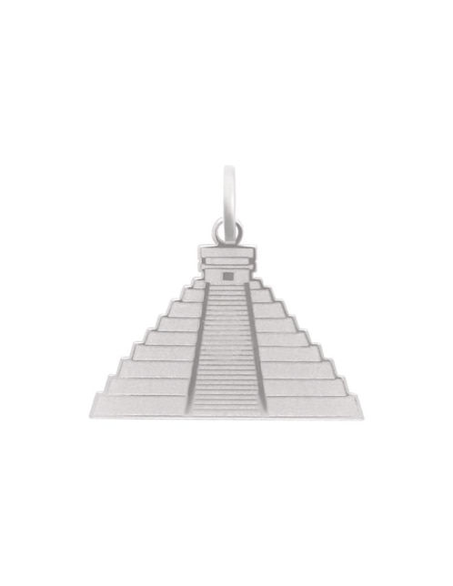 Dije de formas maravilla de oro blanco 14 K 1