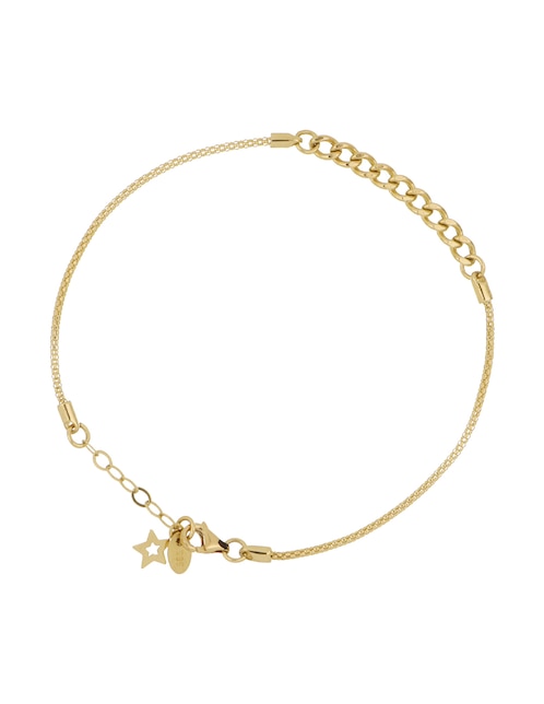 Pulsera Dinasti de oro 14 K con acabado pulido