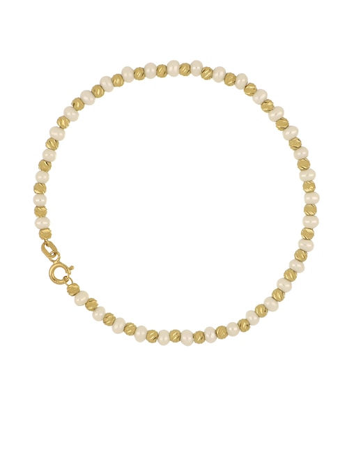 Pulsera Dinasti de oro 14 K con acabado brillante