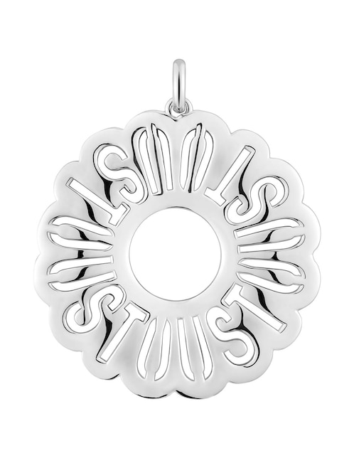 Dije circular Tous miranda de plata P 925