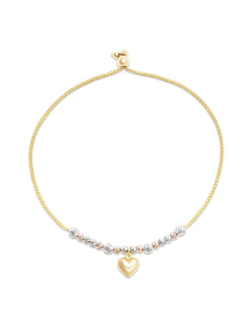 Pulsera Joyerías Bizzarro de oro 14 K con acabado brillante