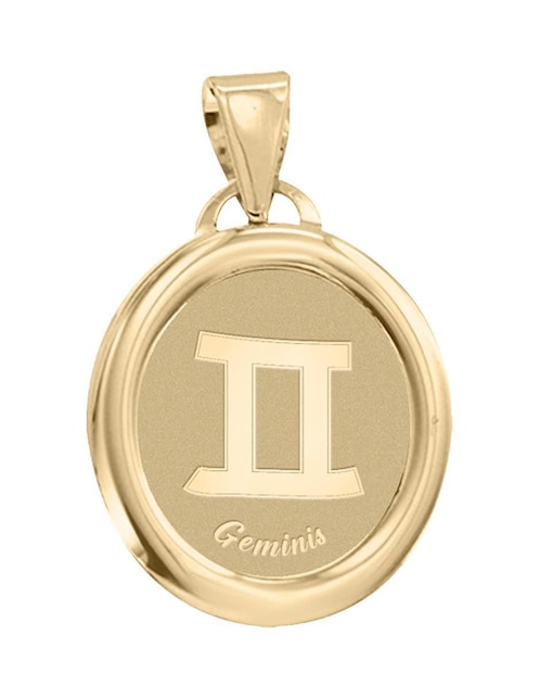Imagen de producto Dije de signo zodiacal de oro 14 K