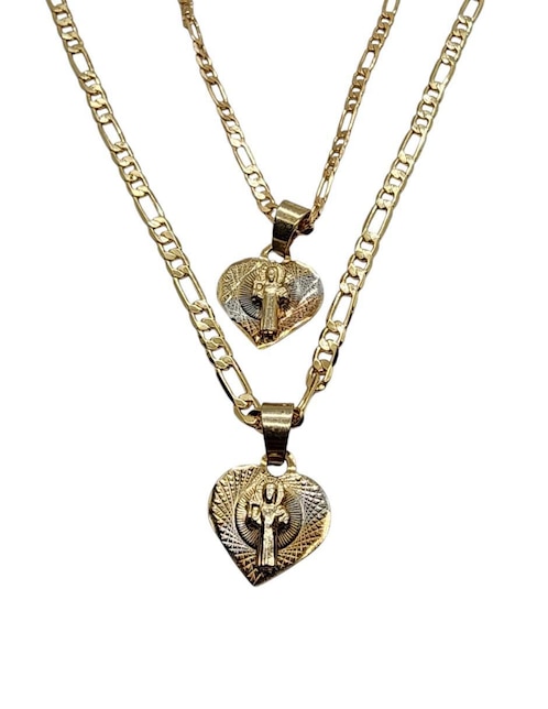 Collar y pulsera de corazón Limerence by Claudia Herrera Religioso San Benito
