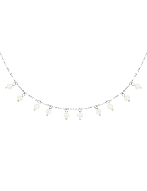 Collar ovalado Ever For You de plata P 925 3