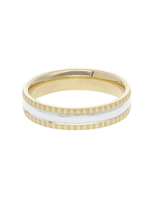 Argolla de oro 14 k Anhelo 1