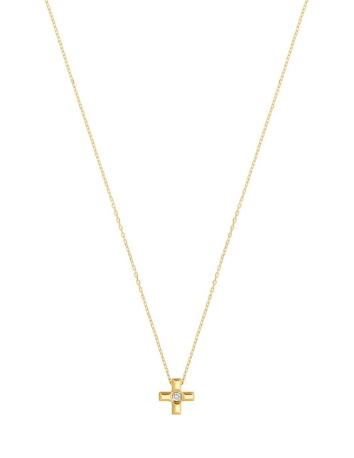 Collar de cruz Tous de oro amarillo 18 K