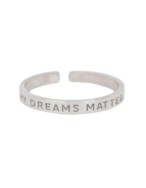 Anillo Teresa Díaz Joyería Mexicana Empowerment & Self-Love P 925 de plata pulido