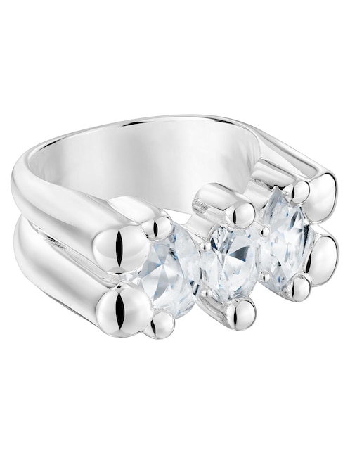 Anillo Tous Color Bear P 925 de plata cuarzo brillante