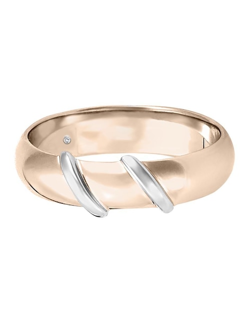 Argolla de oro 14 k Essenza Enya