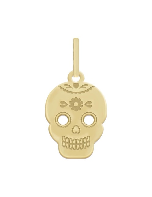 Dije de calavera Fianelli de oro 14 k