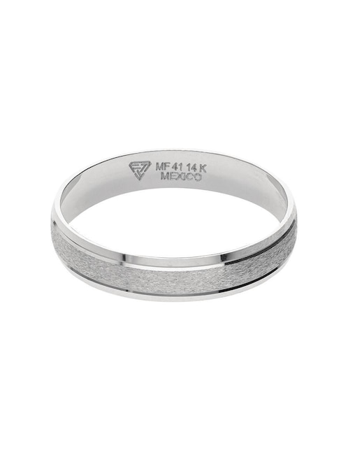 FONELLI Argolla de oro blanco 14 k Fonelli Cascada
