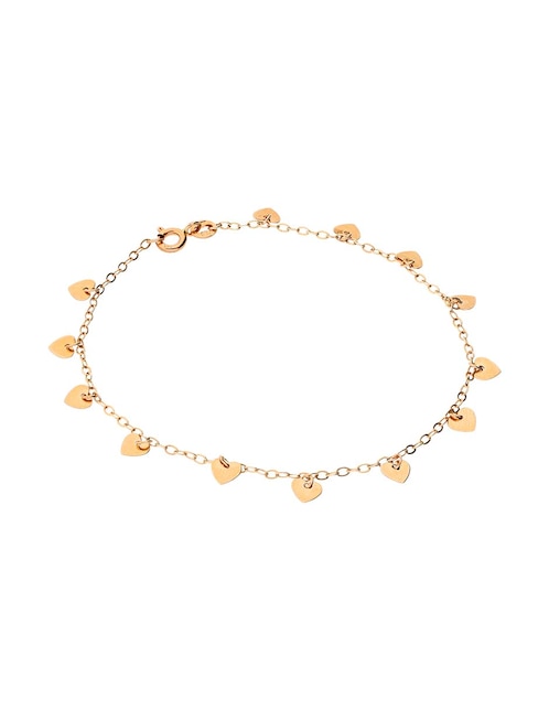 Brazalete Unoaerre de oro amarillo 14 K con acabado pulido