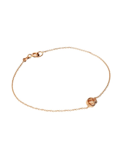Brazalete de oro amarillo 14 K con acabado pulido 1