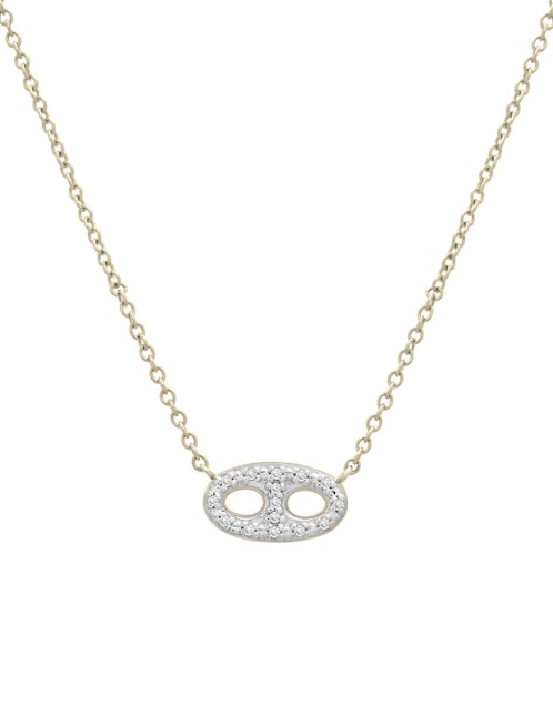 Collar de oro 14 k 1
