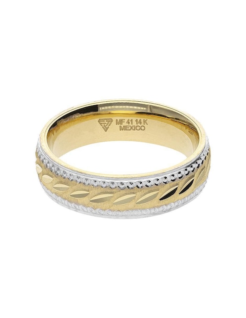 Argolla de oro 14 k Fonelli