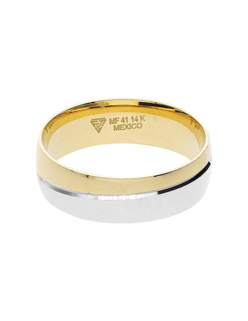 Argolla de oro 14 k Fonelli Duo
