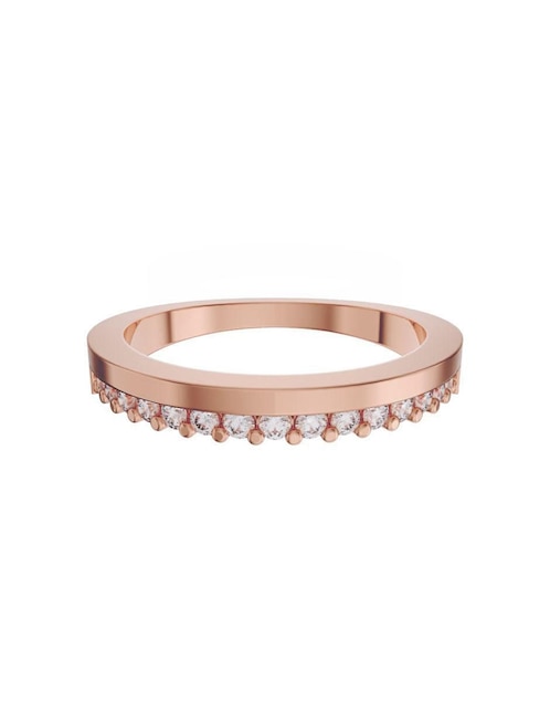 Anillo de nudo 14 k de oro diamante 1