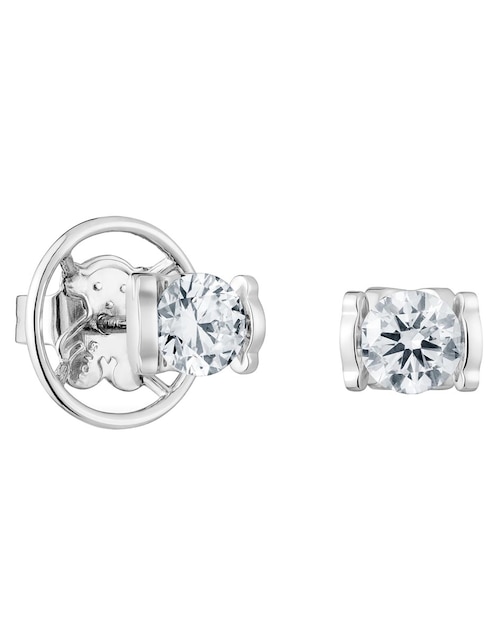 Broqueles Tous Sweet Diamonds con acabado brillante diamante de laboratorio
