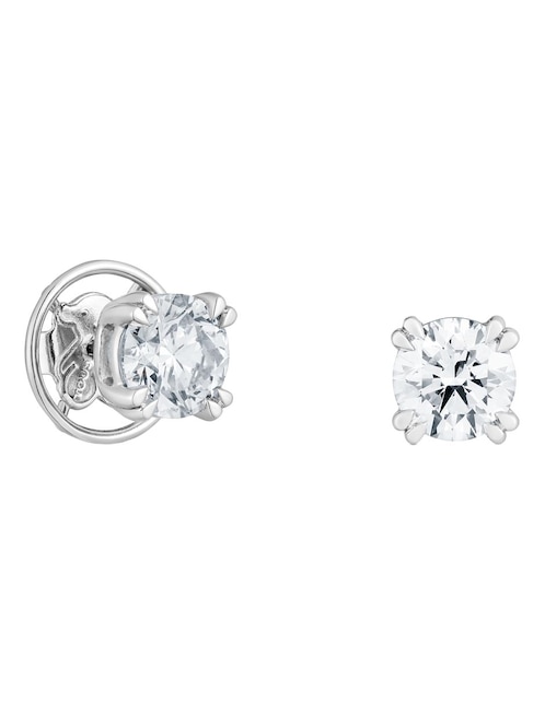 Broqueles circulares Tous Essentials con acabado brillante diamante de laboratorio