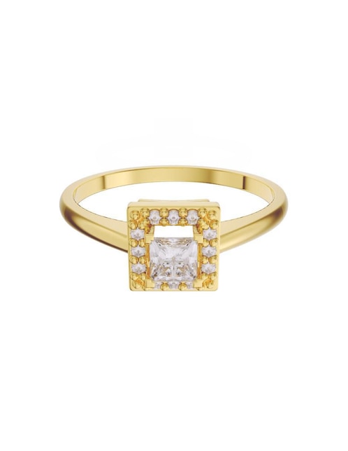 Anillo de compromiso de oro 14 k Fonelli diamante