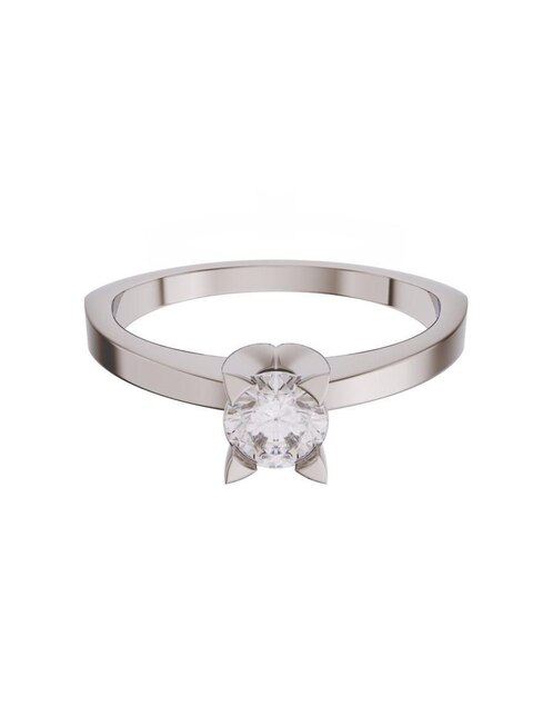 Anillo de compromiso de oro 14 k diamante 1