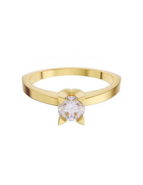 Anillo de compromiso de oro 14 k Fonelli diamante