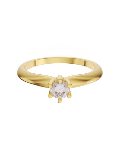 Anillo de compromiso de oro 14 k Fonelli diamante